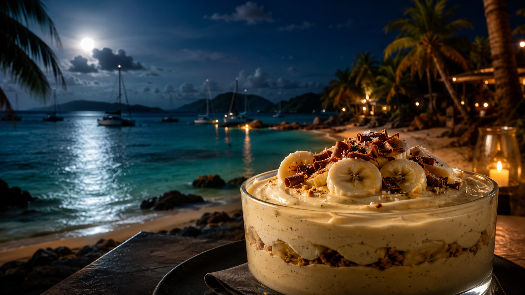 10. | DAY 0 | TORTOLA | DESERT | VANILA BEAN BANANA CREAM
