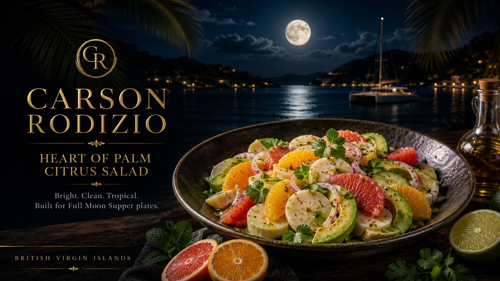 4. | DAY 0 | TORTOLA | APP | HEART OF PALM CITRUS SALAD