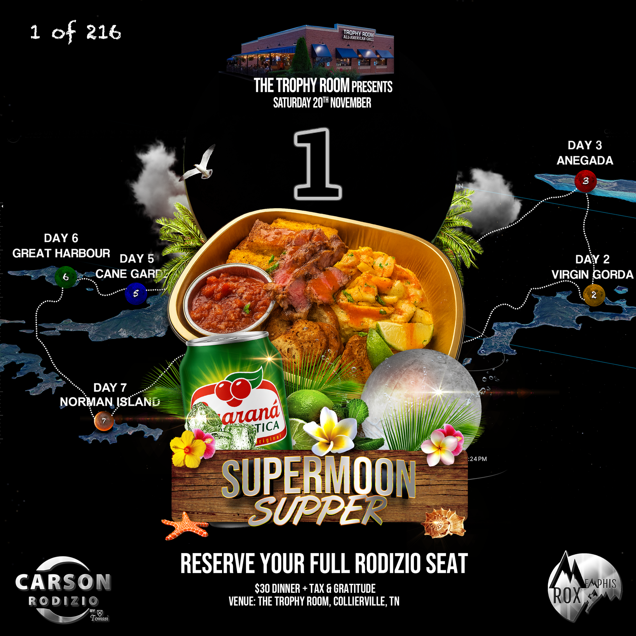 SUPERMOON SUPPER EXPERIENCES