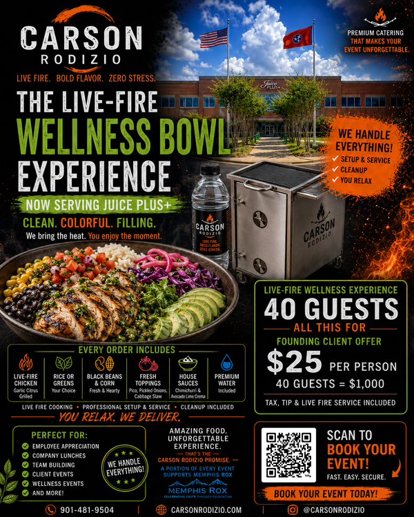 The Live-Fire Wellness Bowl Experience For 40